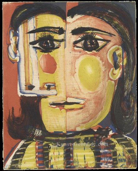 Porträt Dora Maar 3 1942 Kubismus Pablo Picasso Ölgemälde